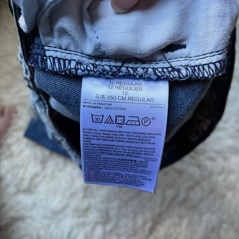 Gap Boy Fit Jeans Sz 12